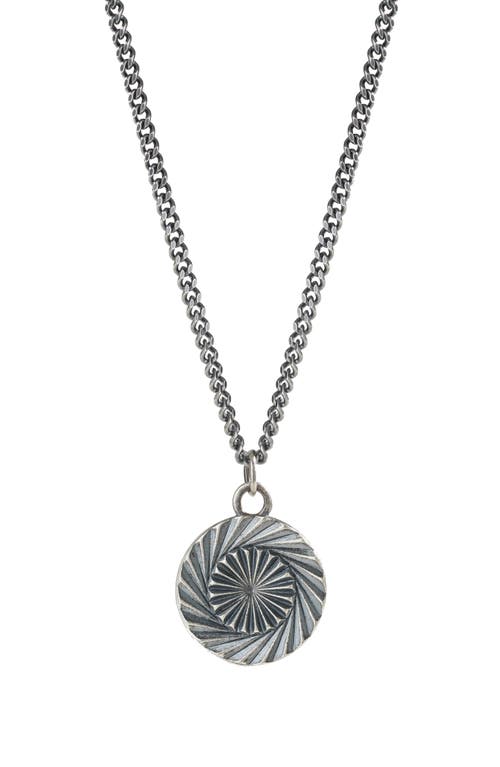 Degs & Sal Recycled Sterling Silver Pendant Necklace 