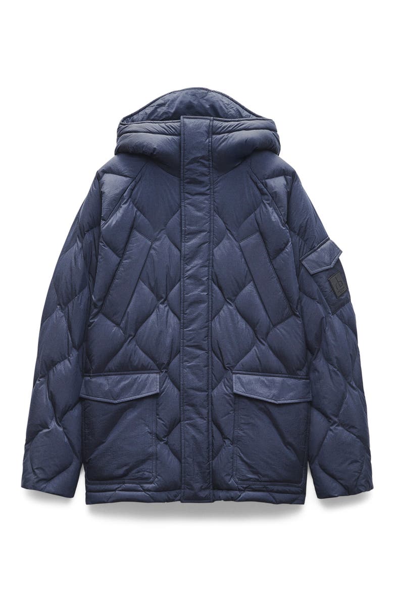 Dane Quilted Shield Jacket, Alternate, color, SALUTE