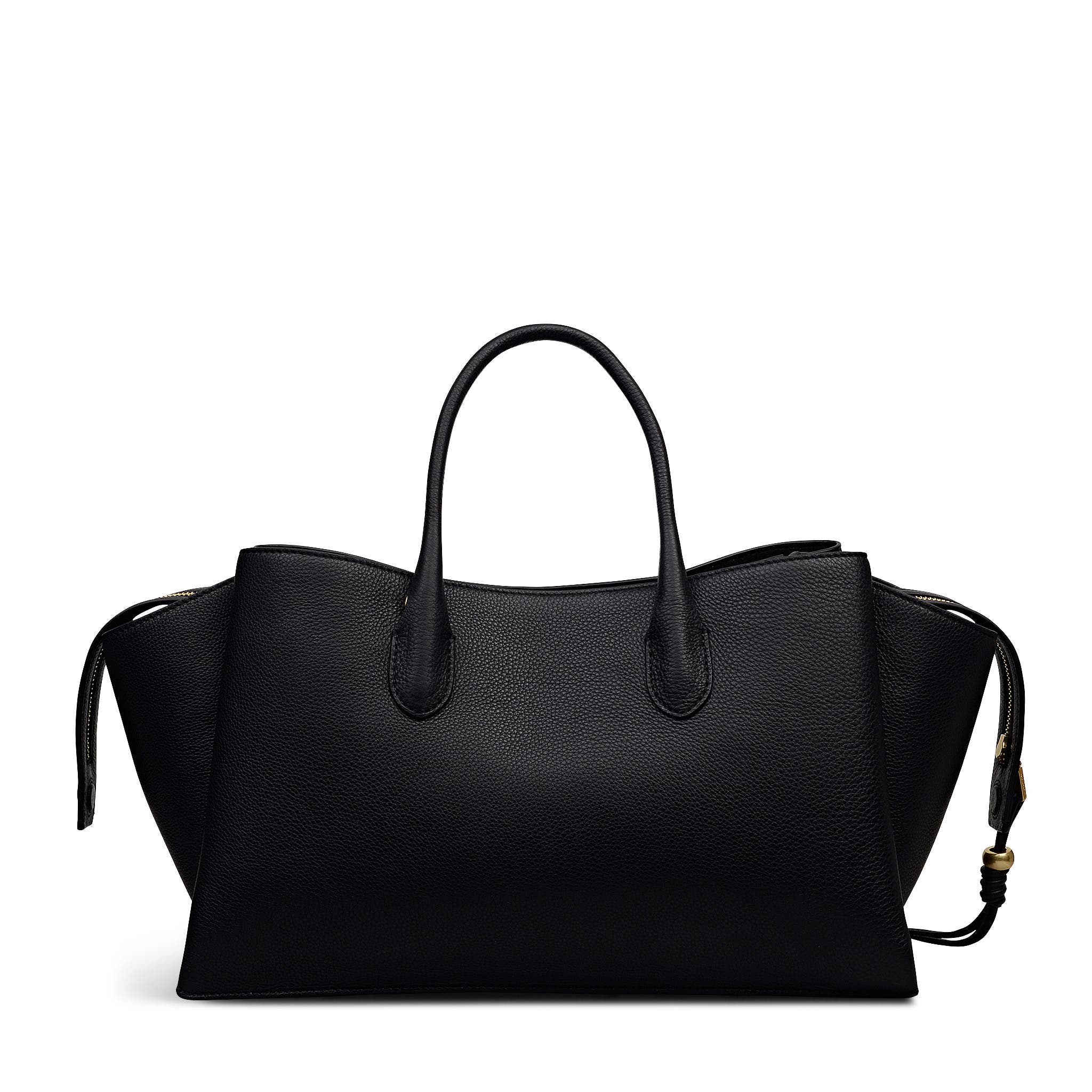 Radley The Romilly Large Ziptop Satchel Bag, Alternate, color, Black