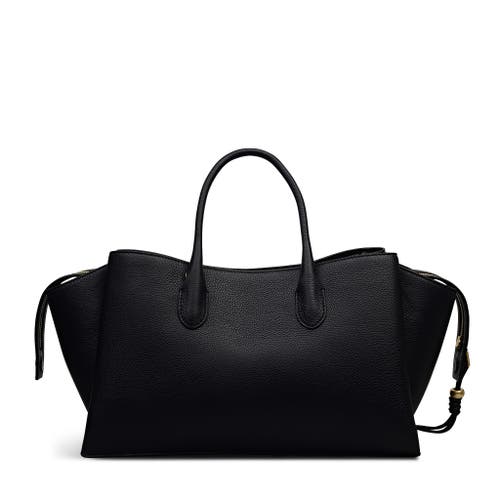Radley The Romilly Large Ziptop Satchel Bag In Black