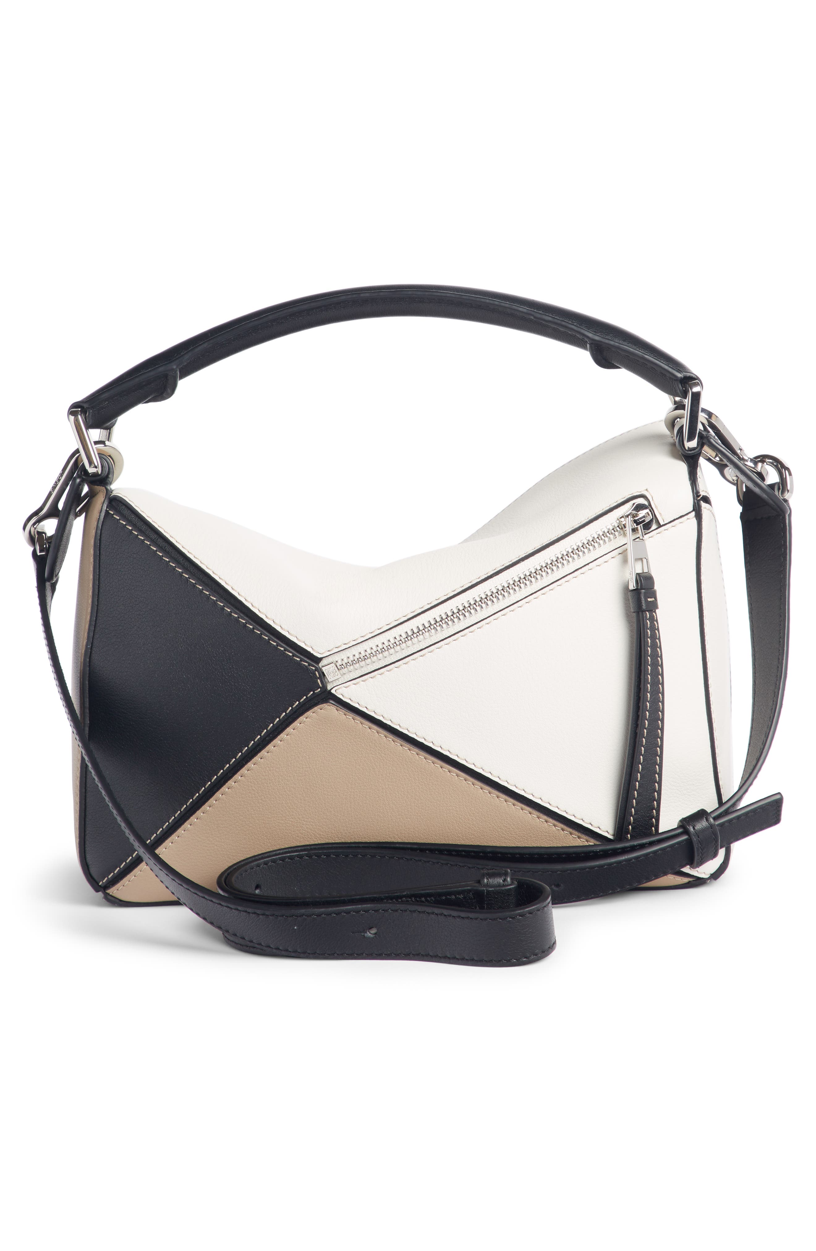 Loewe Puzzle Calfskin Leather Bag, Alternate, color, 