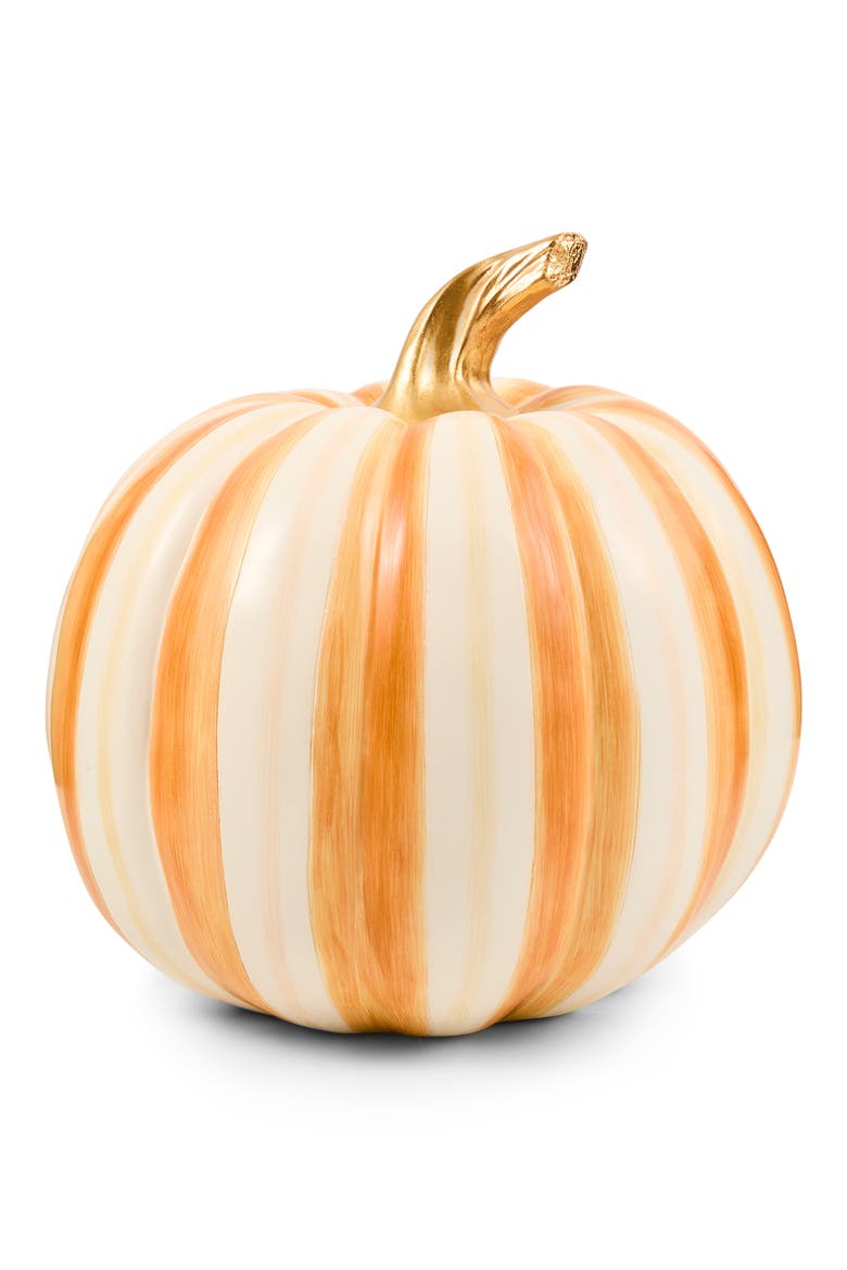 Amber Stripe Medium Pumpkin, Main, color, ORANGE