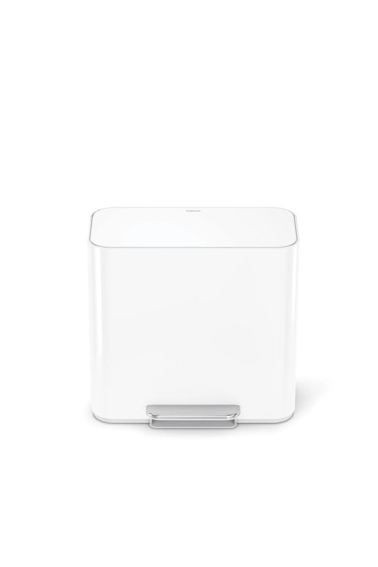 15L mini recycler step can, Alternate, color, White