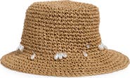 Steve Madden Faux Pearl Bucket Hat