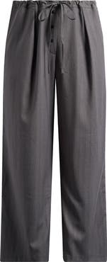 Topshop Boxer Cotton Drawstring Pants