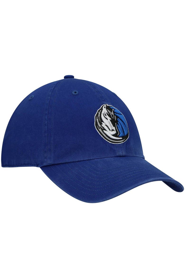 Men's '47 Royal Dallas Mavericks Team Clean Up Adjustable Hat, Alternate, color, Royal