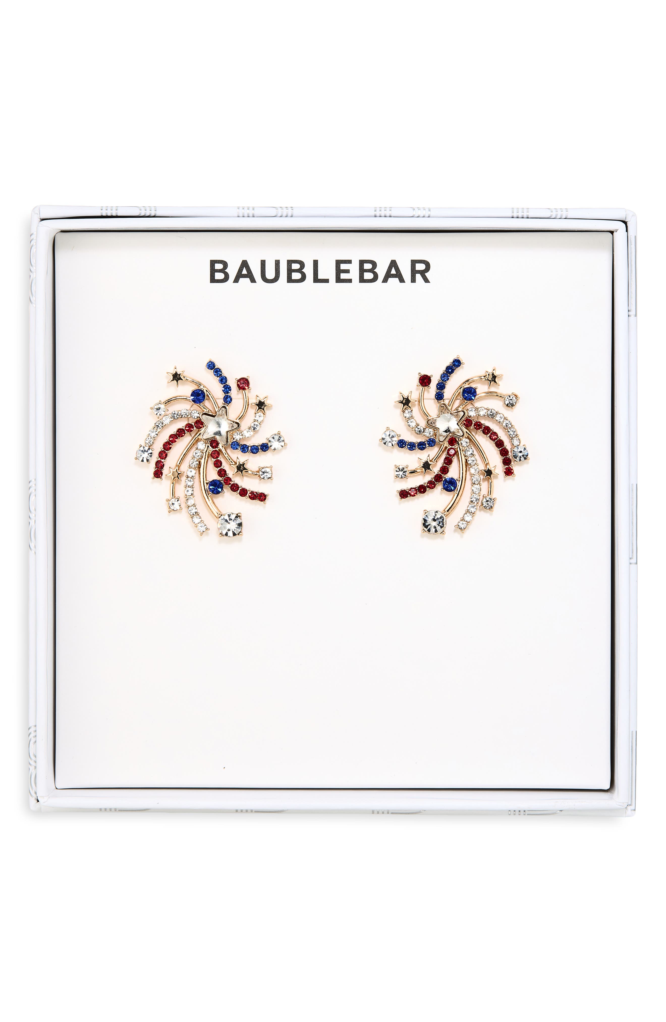 BaubleBar Cue the Fireworks Statement Stud Earrings
