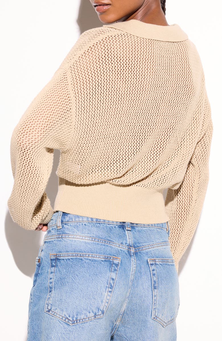 Spiritual Gangster Mona Crochet Top, Alternate, color,