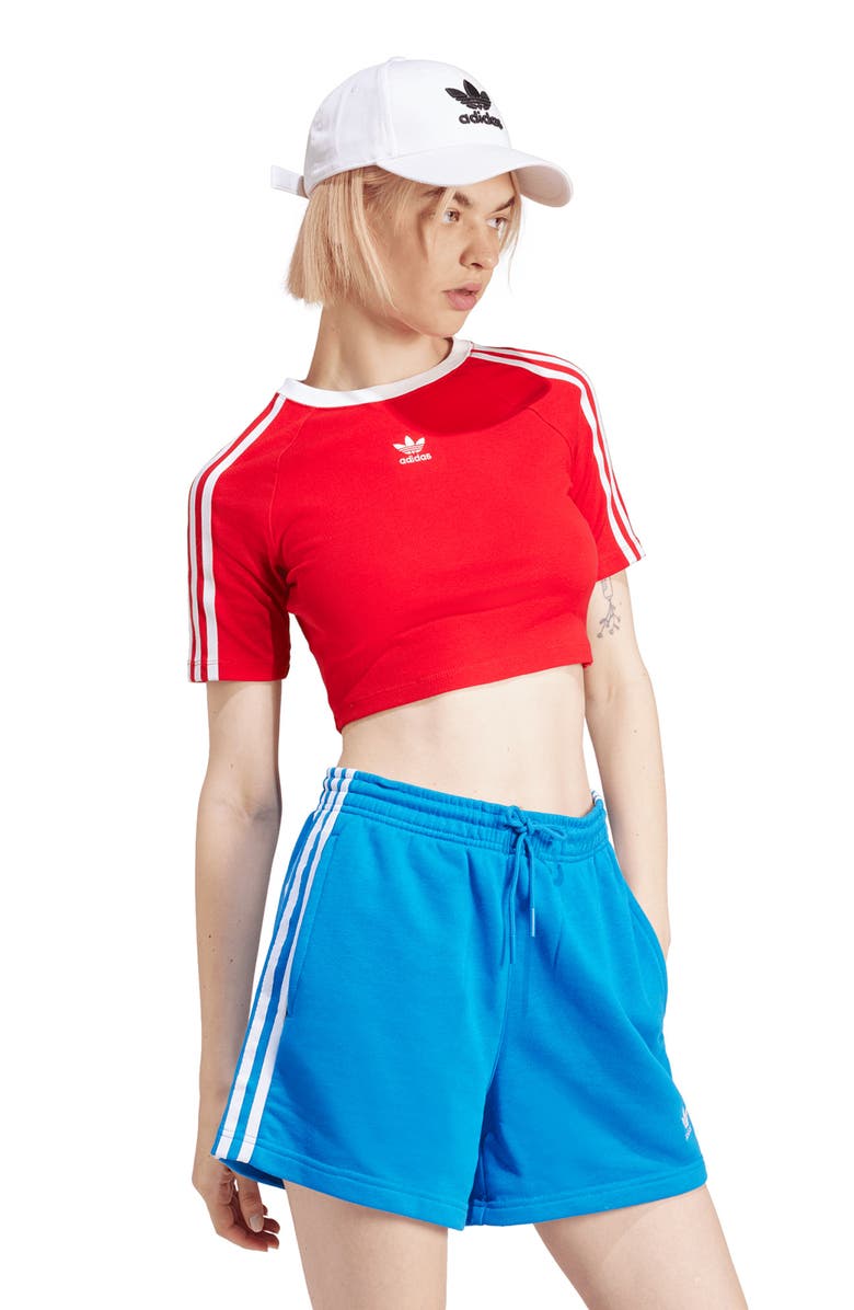 adidas 3-Stripes Baby T-Shirt, Alternate, color, 