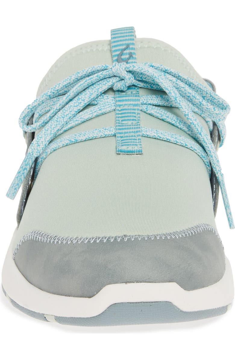 OluKai Miki Li Convertible Sneaker, Alternate, color, Pale Moss/ Dolphin Fabric