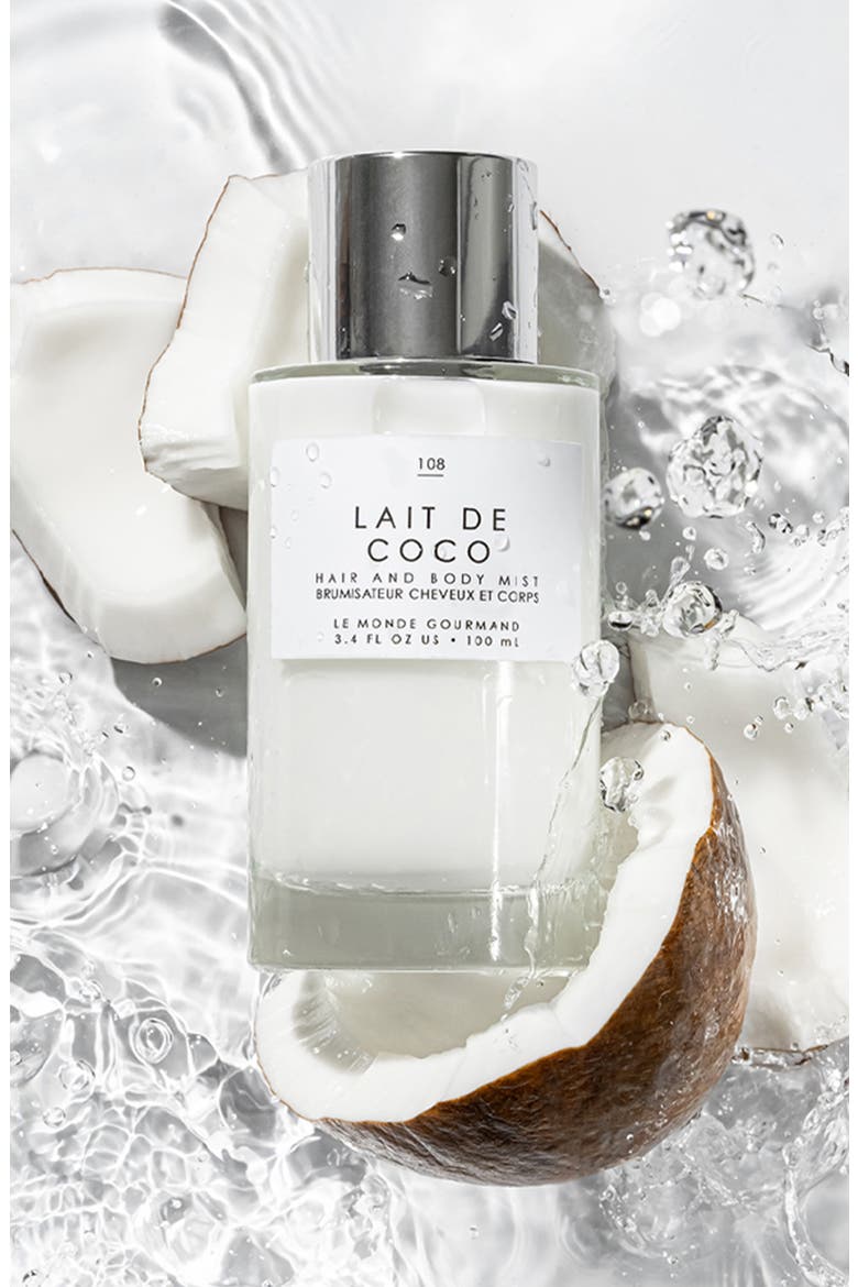 Lait de Coco Hair & Body Mist, Alternate, color, NO COLOR