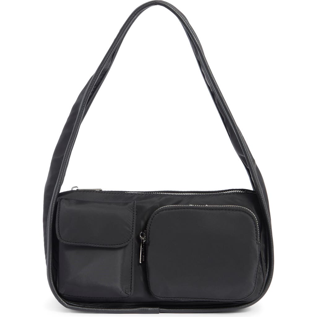 Madden Girl Cargo Shoulder Bag In Black