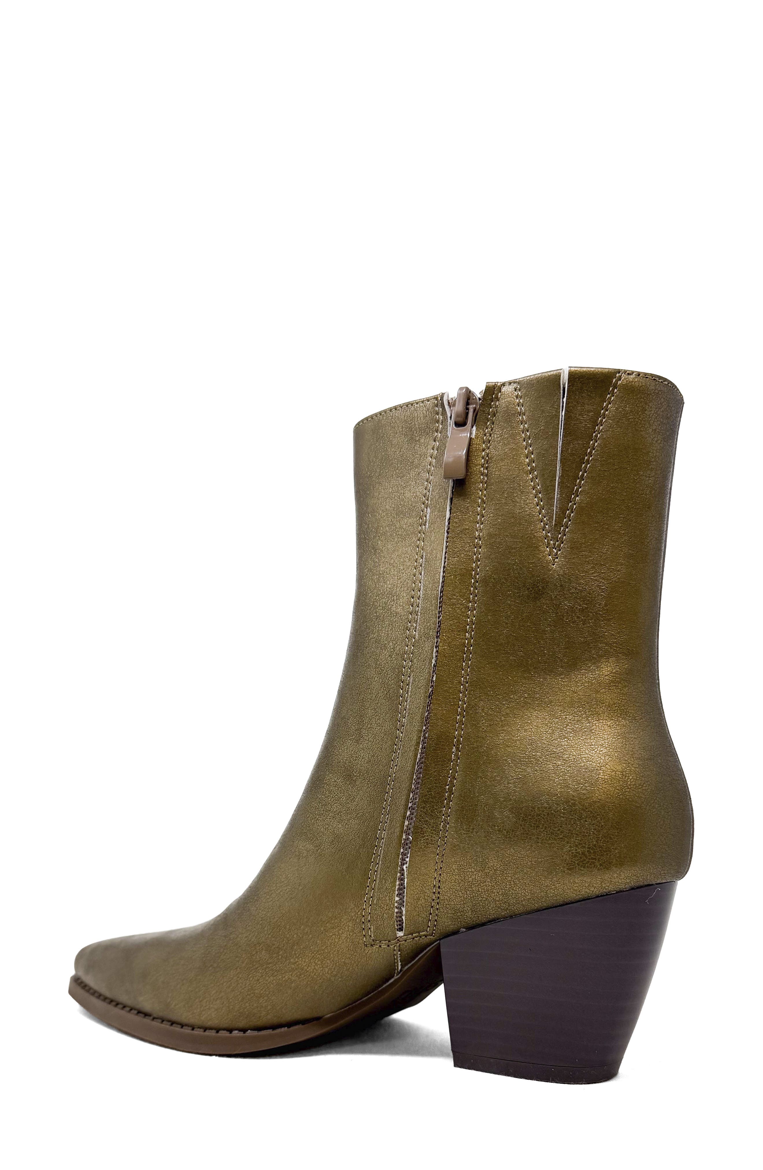 Uma Bootie, Alternate, color, BRONZE