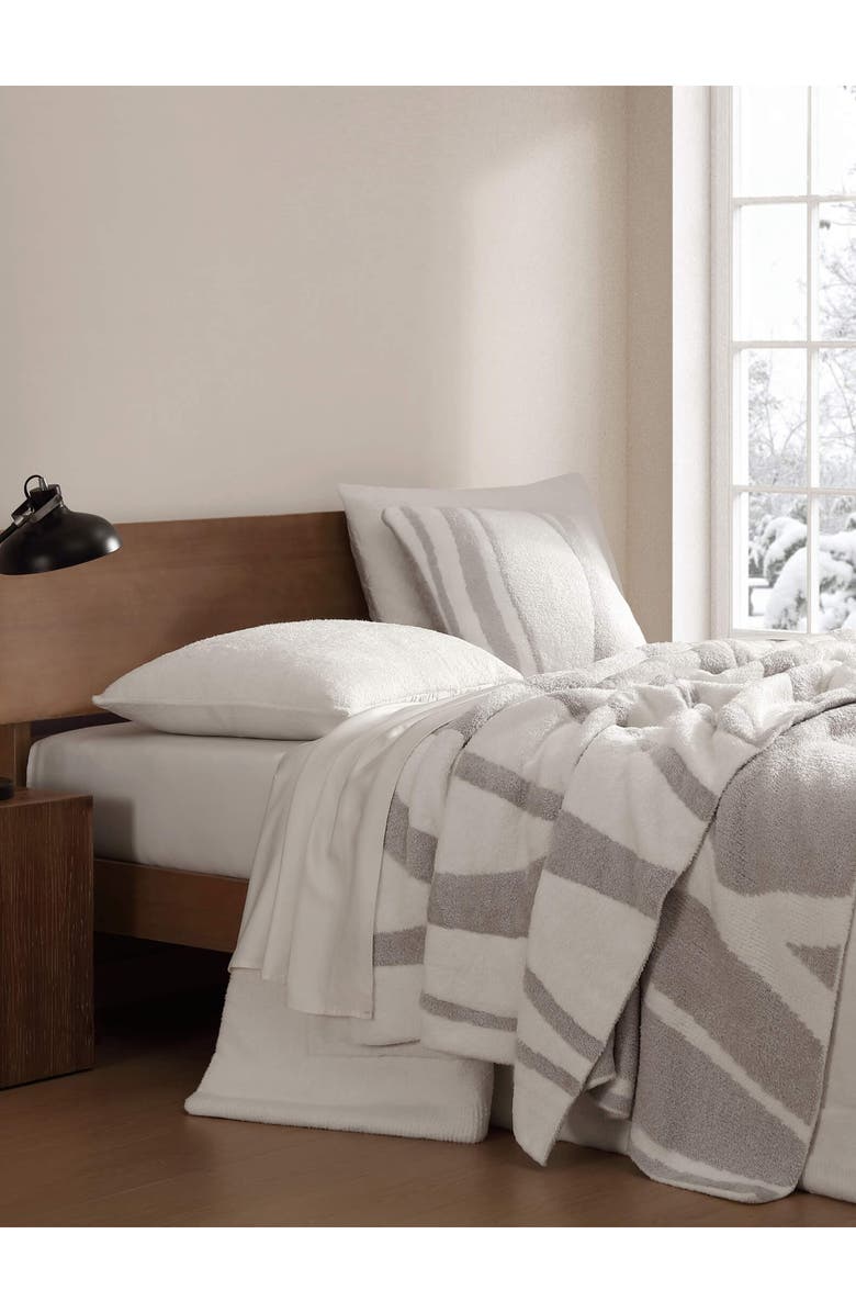 Sunday Citizen Cloud Silque Woodland Accent Pillow, Alternate, color, White / Pearl Grey