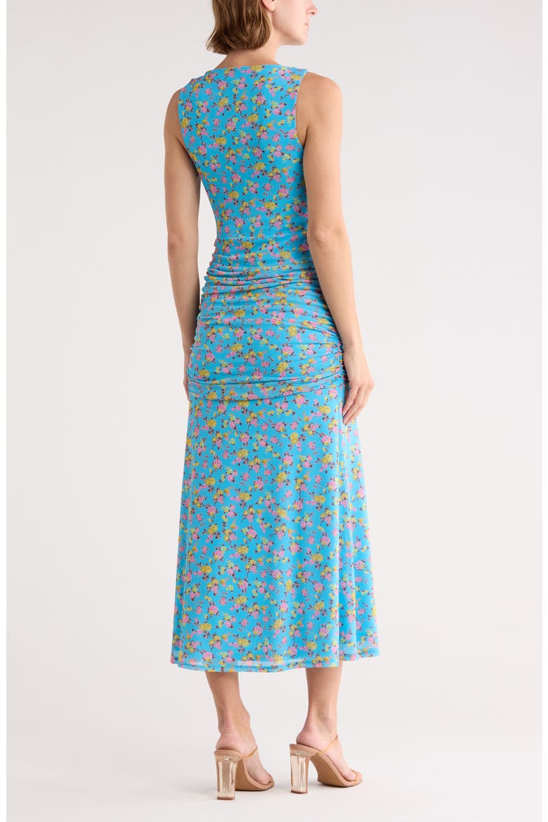Loren Floral Print Sleeveless Dress, Alternate, color, SUMMER SPRAY ROSES
