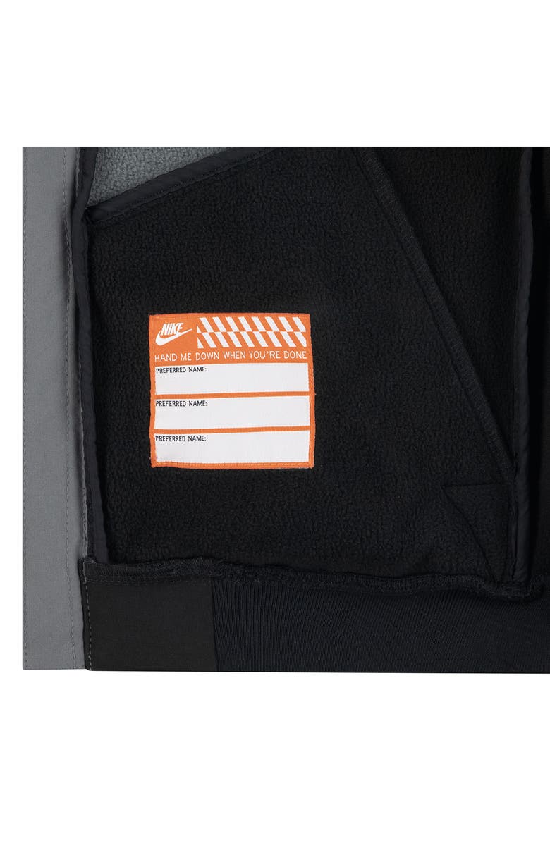 Nike Kids' Futura Soft-Shell Jacket, Alternate, color, Smoke Grey