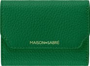MAISON de SABRÉ Leather Trifold Wallet