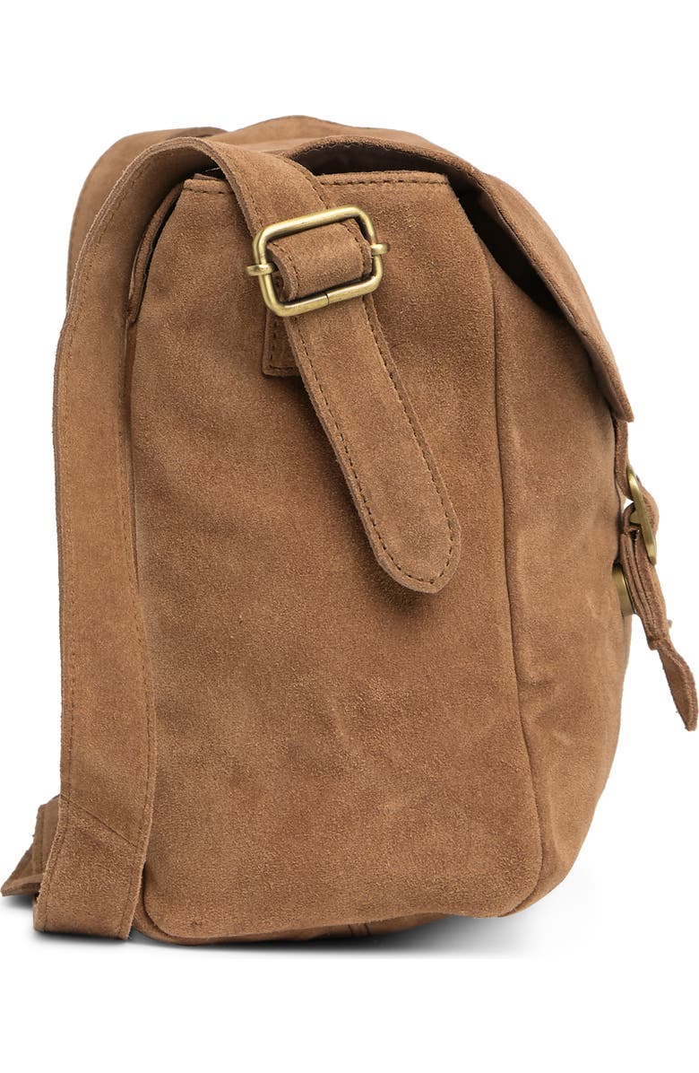 Urban Outfitters Zahara Suede Messenger Bag, Alternate, color,