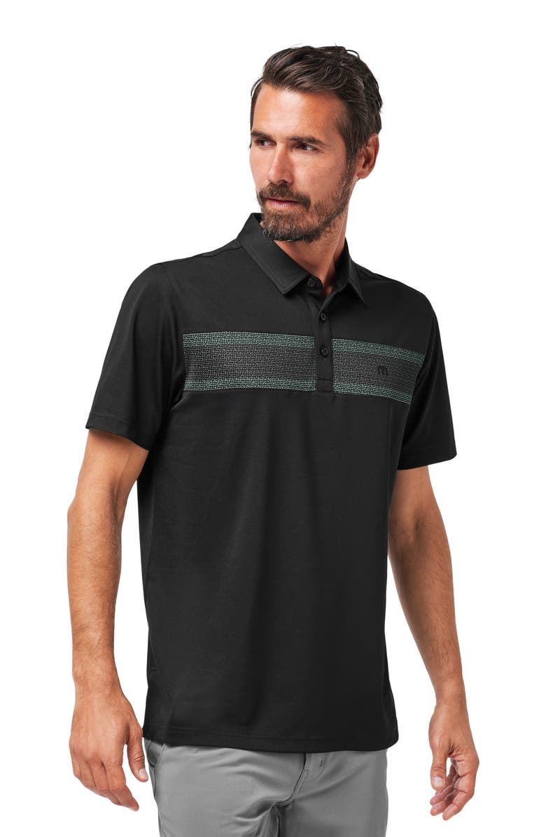 TravisMathew Good Good Chest Stripe Polo, Alternate, color, 