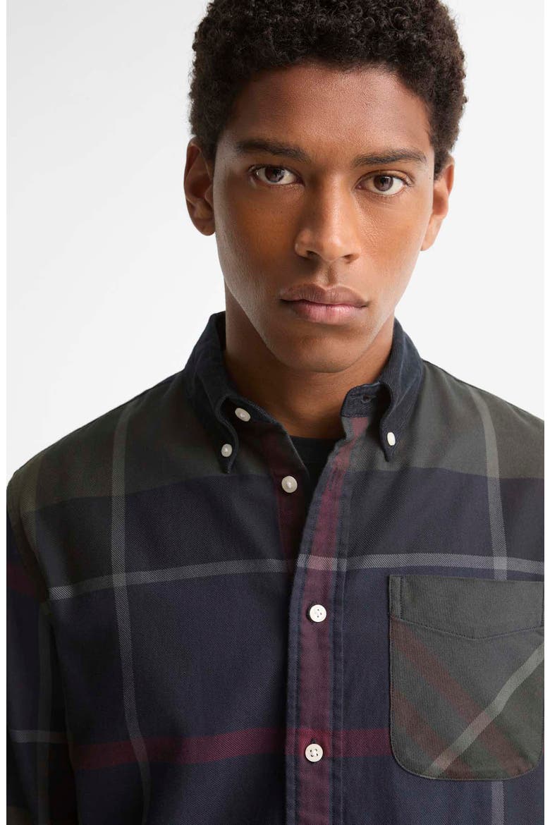 Authentic Dunoon Tartan Shirt, Alternate, color, SHADOW CLASSIC