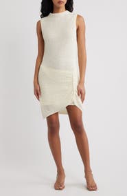 Torn by Ronny Kobo Kate Asymmetrical Knit Dress