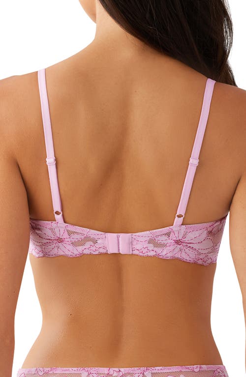 B.tempt'd By Wacoal B. Tempt'd By Wacoal Feeling Famous Balconette Bra In Pink Lavender/very Berry