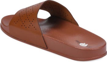 Perforated Slide Sandal