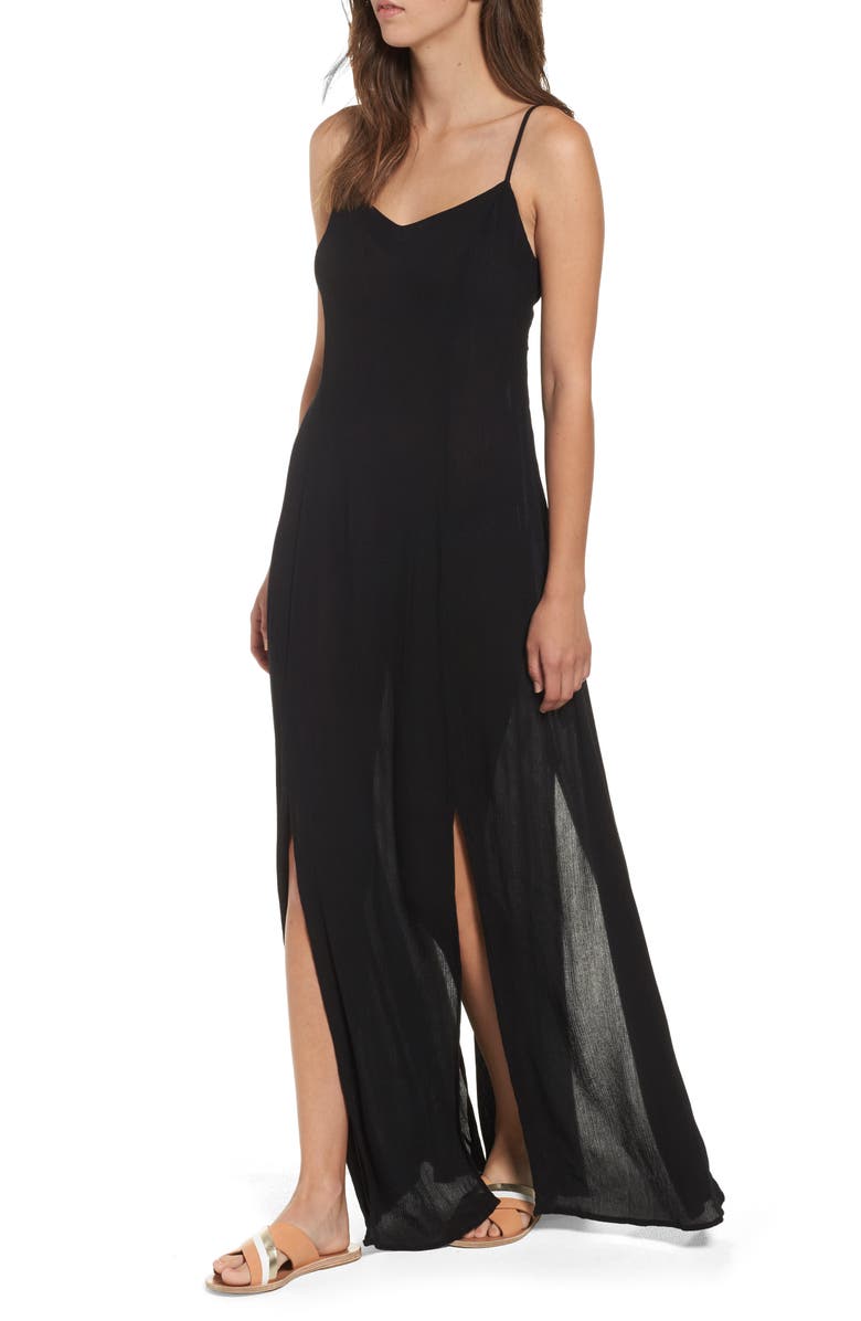 Love, Fire Maxi Slipdress, Alternate, color, 