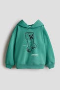 H&M Hoodie with printed motif