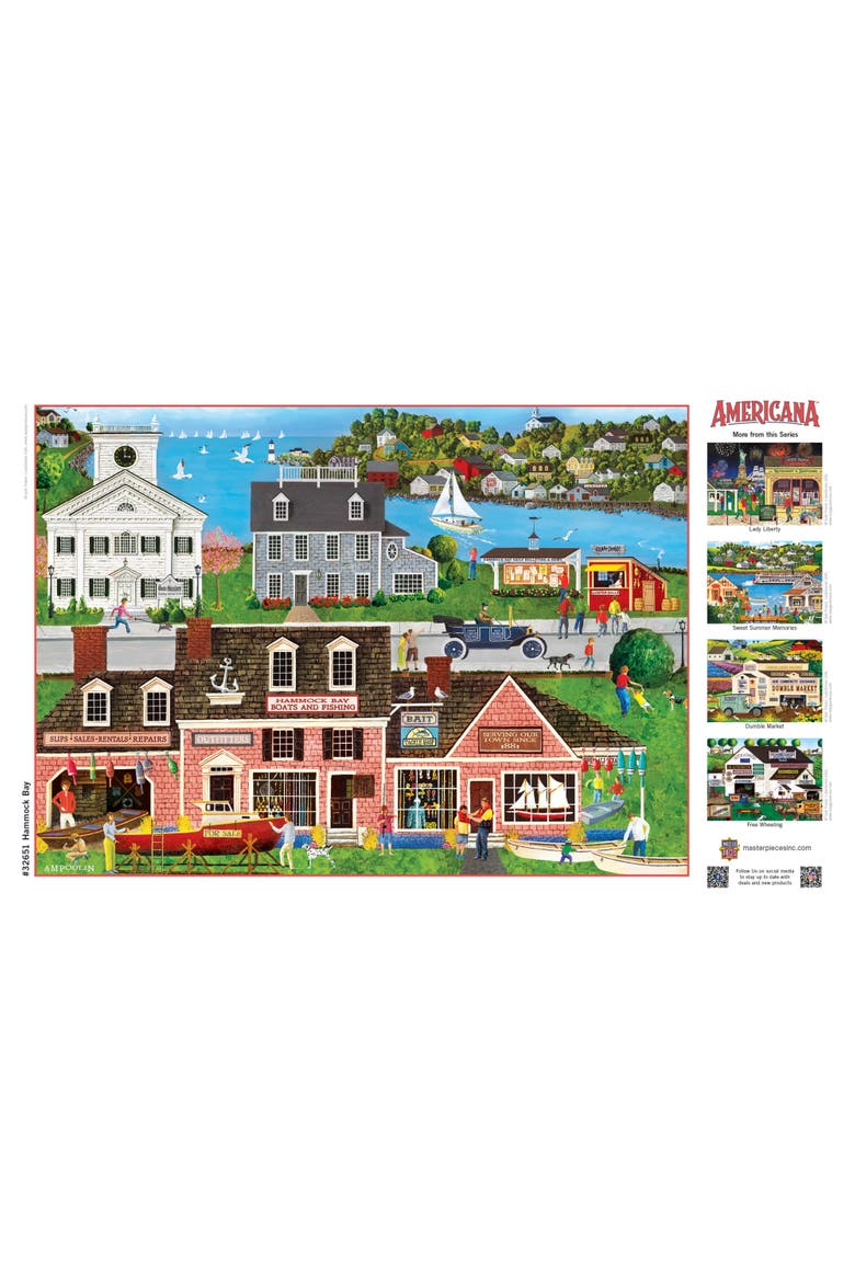 Hammock Bay 500 Piece Jigsaw Puzzle, Alternate, color, Multicolor