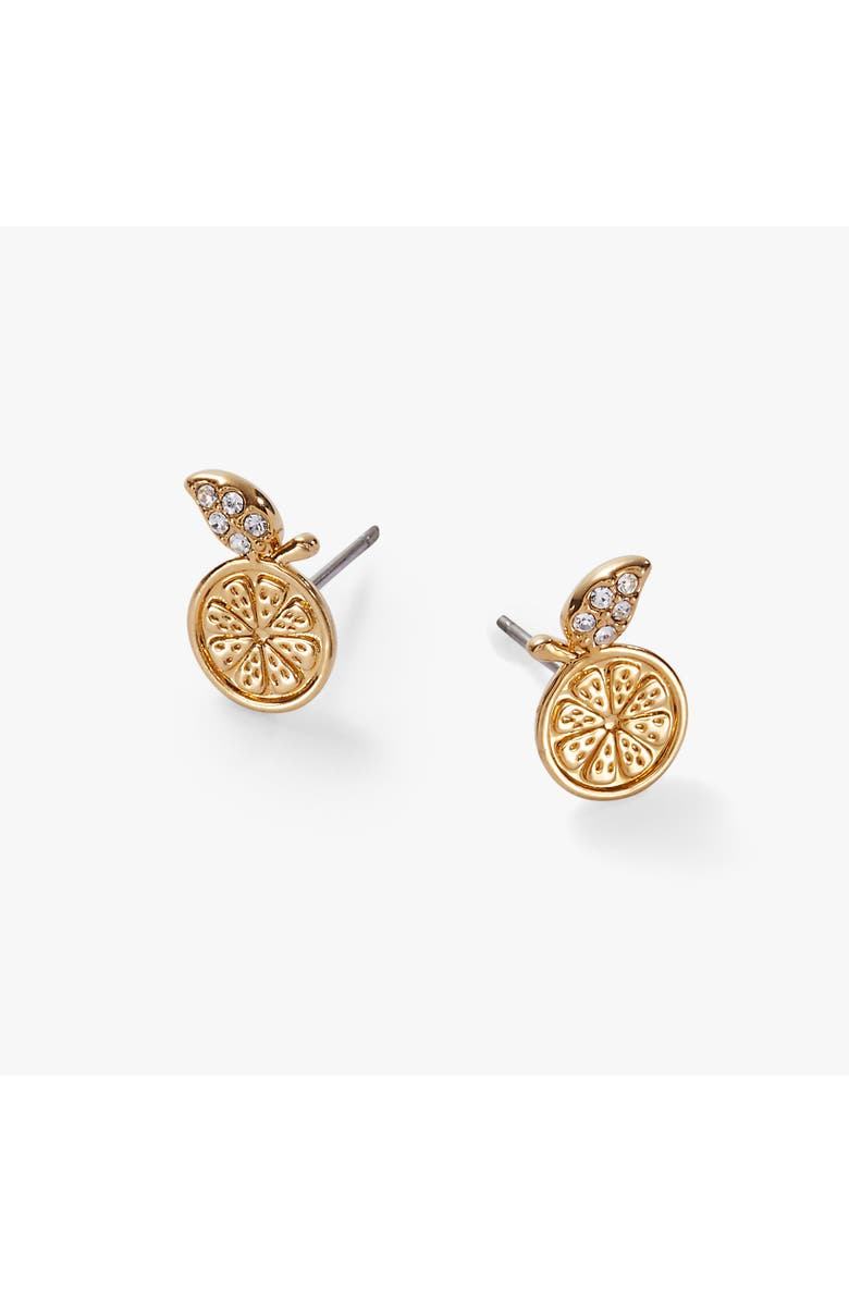 Alex and Ani Summer Fruits Orange Slice Stud, Alternate, color, Gold