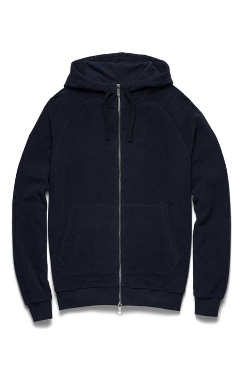 Danny Full-Zip Fuzzy Fleece Hoodie