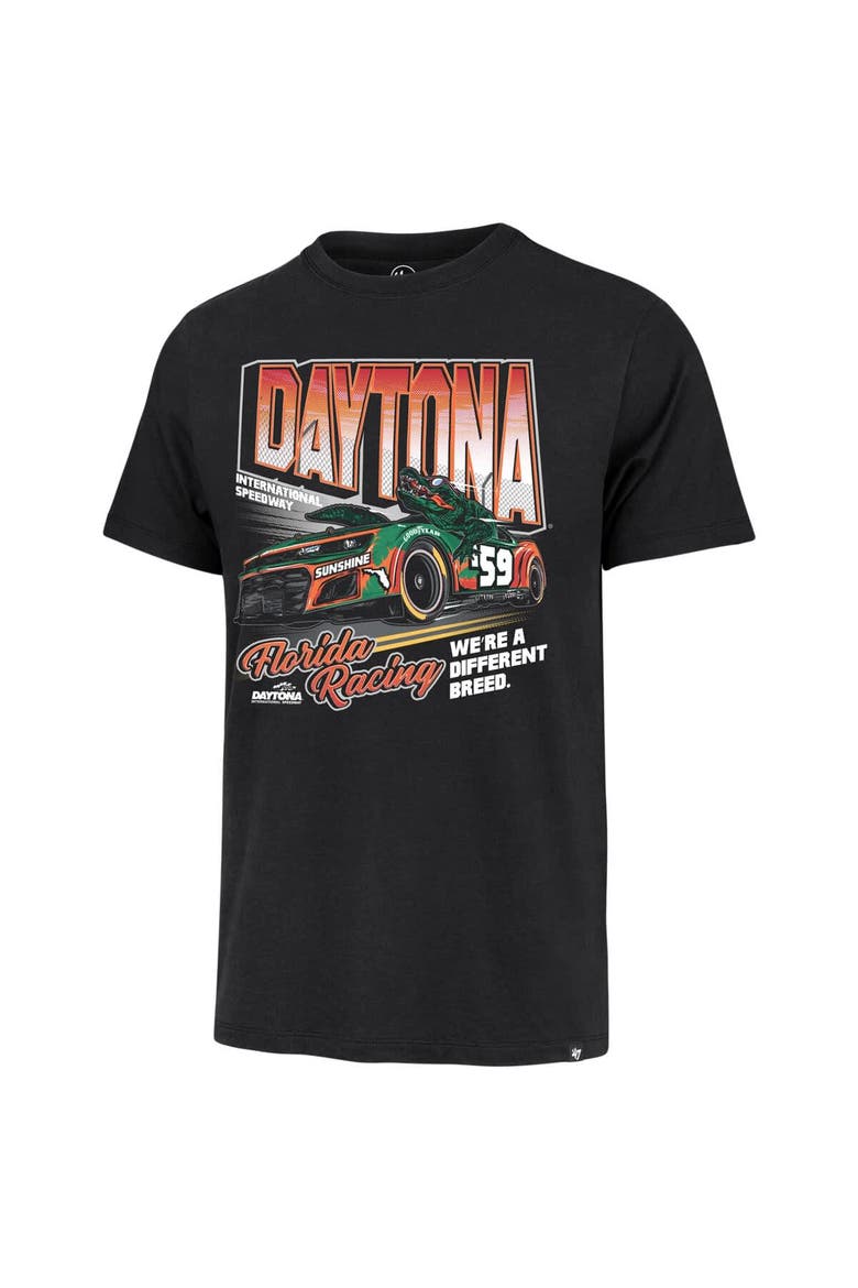 Men's '47 Black Daytona International Speedway Daytona 500 Franklin T-Shirt, Alternate, color, Black