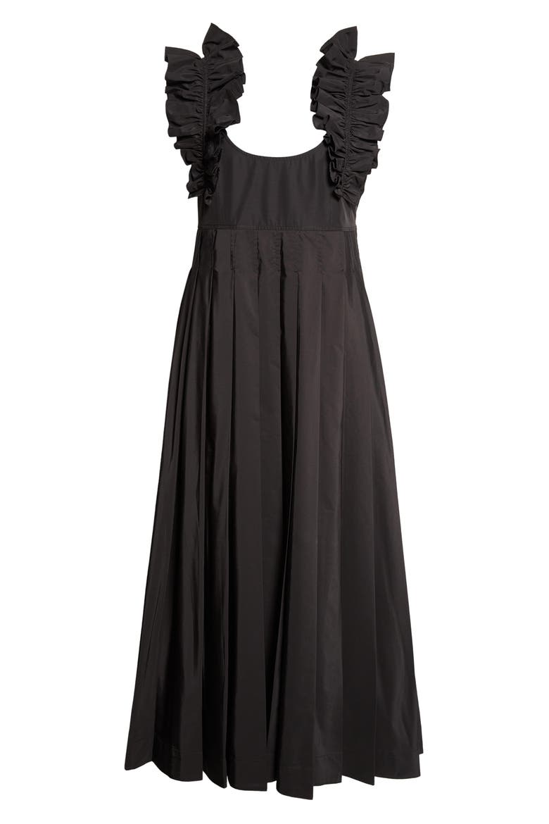 Jazmine A-Line Dress, Alternate, color, BLACK