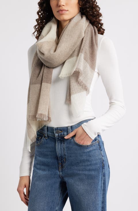 Textured Cashmere Scarf