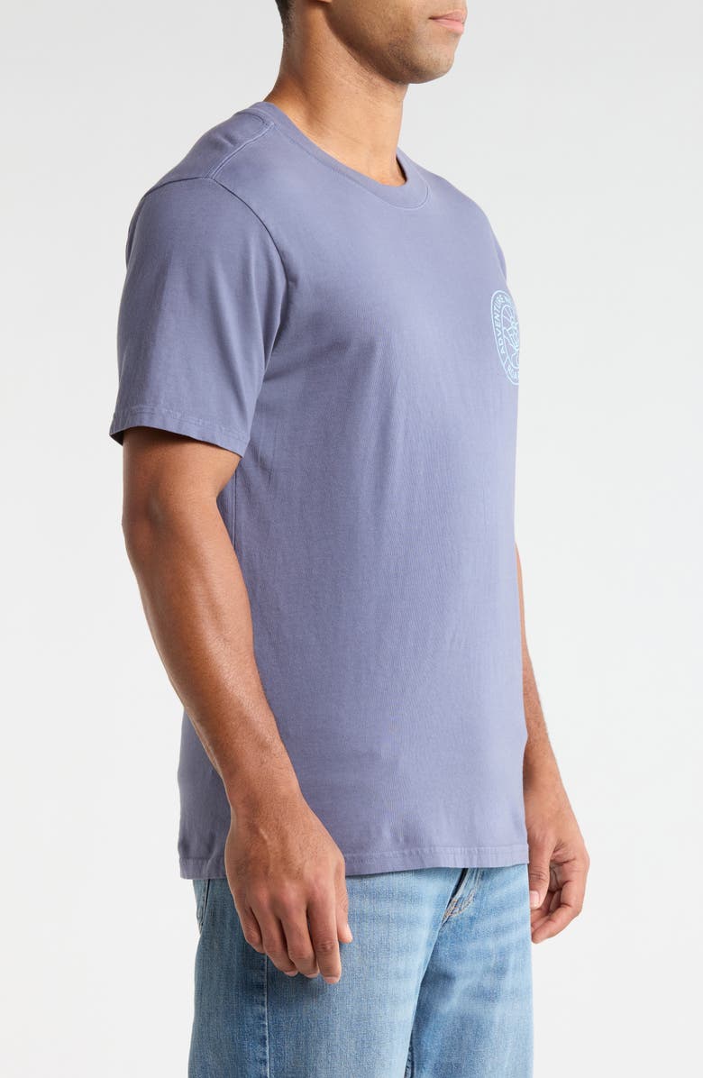 Roark Division Cotton Graphic T-Shirt, Alternate, color, Neptune