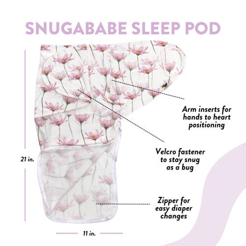 Norani Organic Snugababe Swaddle Sleep Pod With Arm Inserts