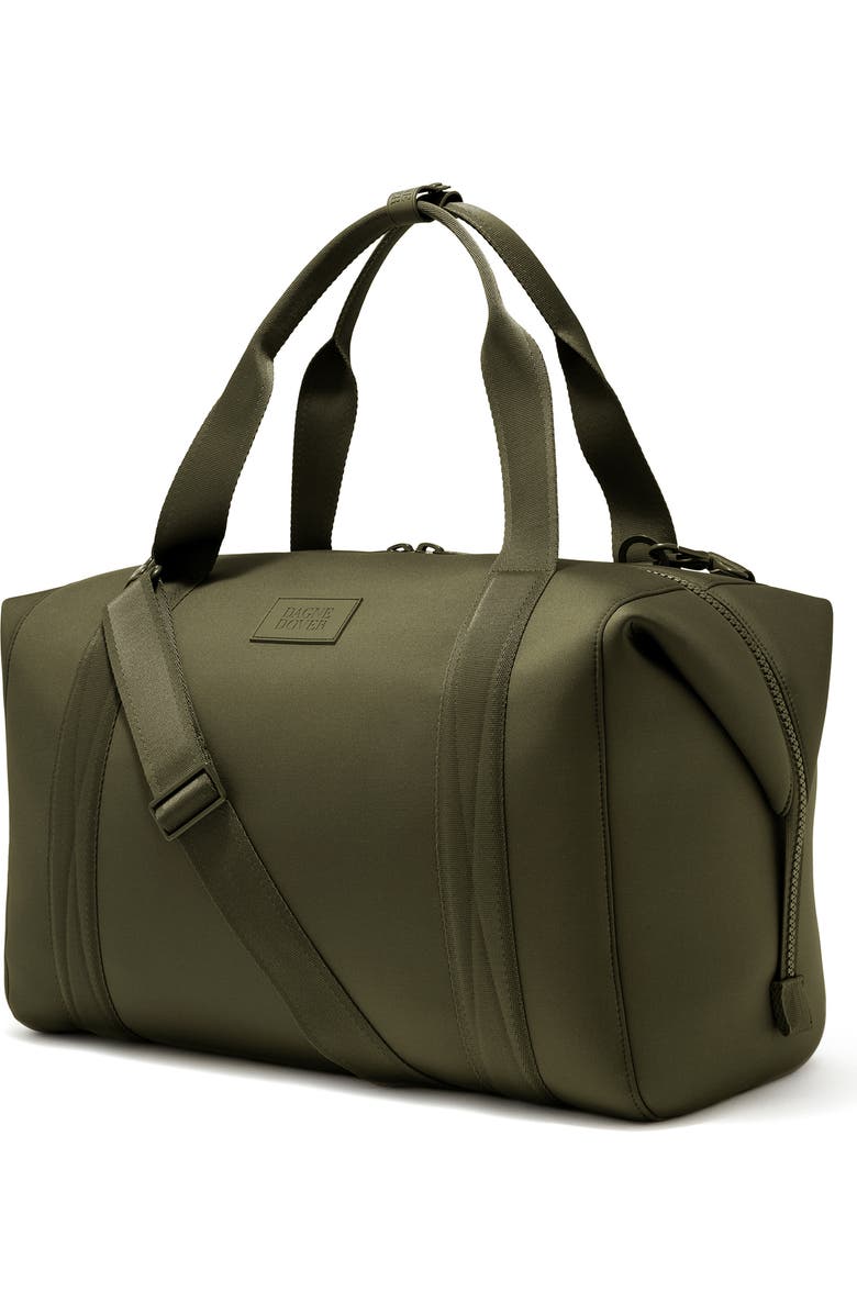 Dagne Dover Landon Extra Large Neoprene Carryall, Alternate, color, Dark Moss