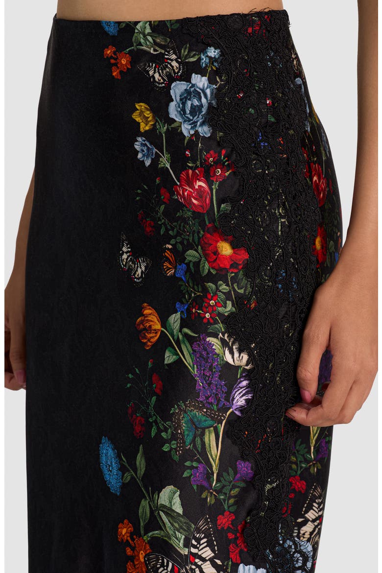 Maeve Lace Trim Midi Slip Skirt, Alternate, color, MOONLIT MANOR