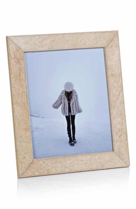 Zodax Rutbeek Genuine Calf Hair Photo Frame