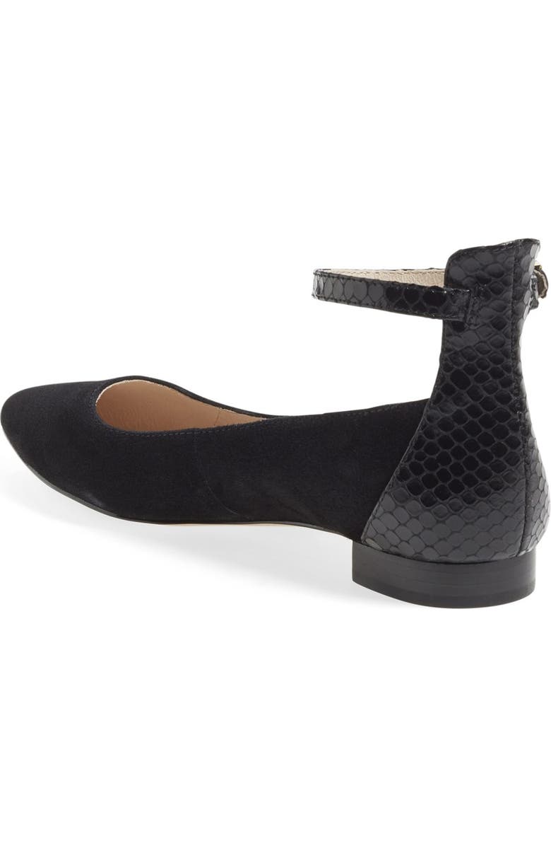 Louise et Cie 'Barry' Ankle Strap Flat, Alternate, color,