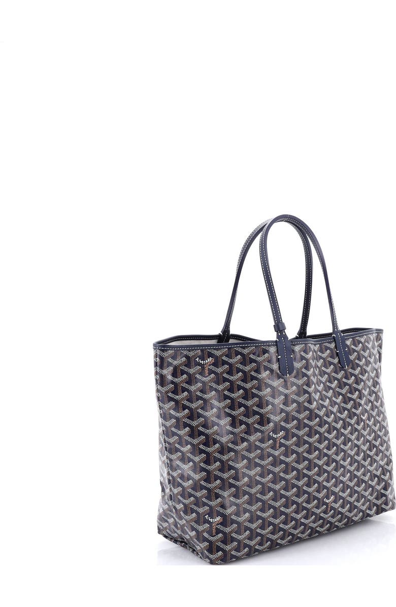 Pre-Owned Goyard Saint Louis Tote Coated Canvas PM, Alternate, color, Blue