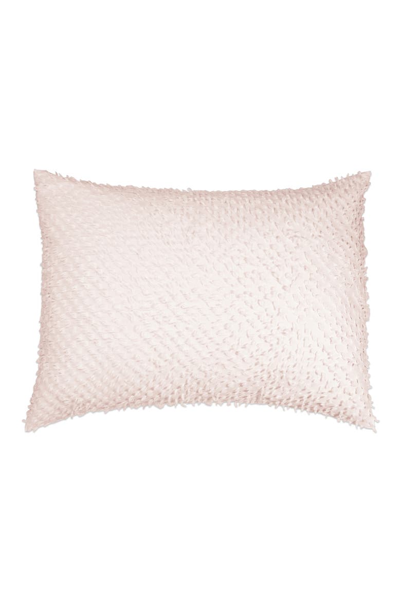 Dot Fringe Comforter & Shams Set, Alternate, color, BLUSH