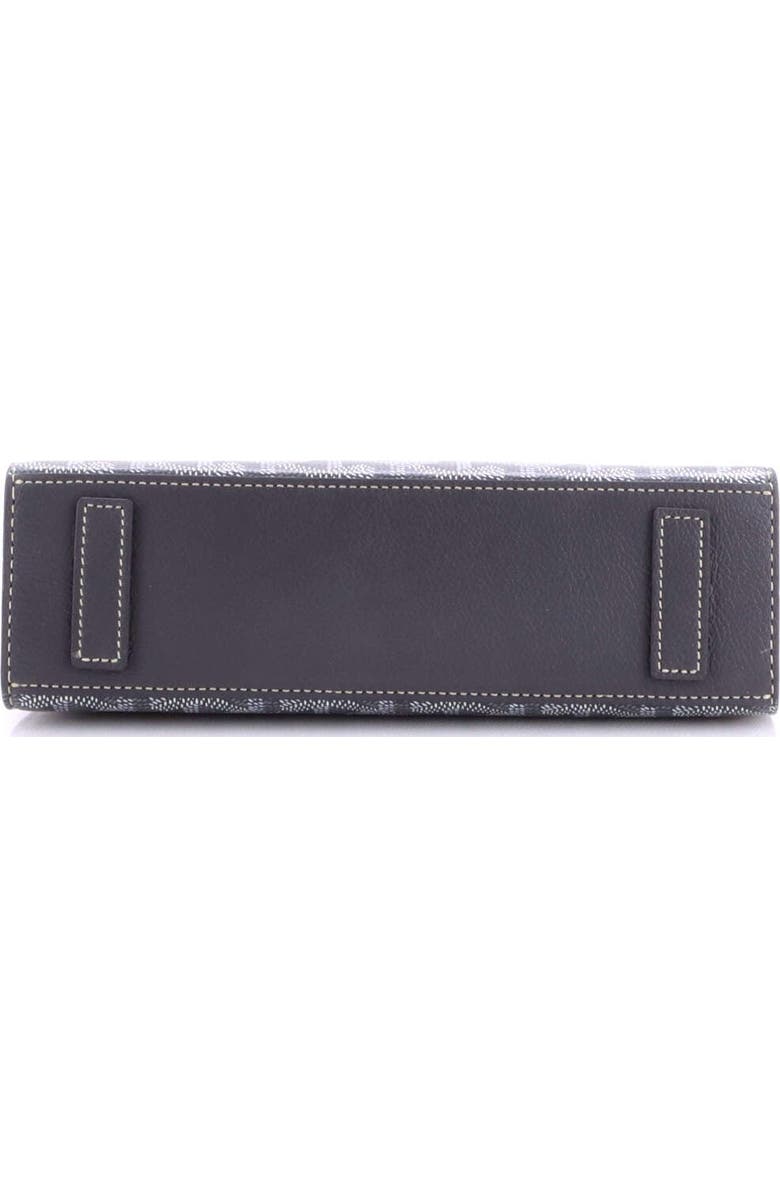 Pre-Owned Goyard Structured Rouette Chain Shoulder Bag Coated Canvas Mini, Alternate, color, Gray