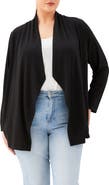 Karen Kane Open Front Travel Jersey Cardigan