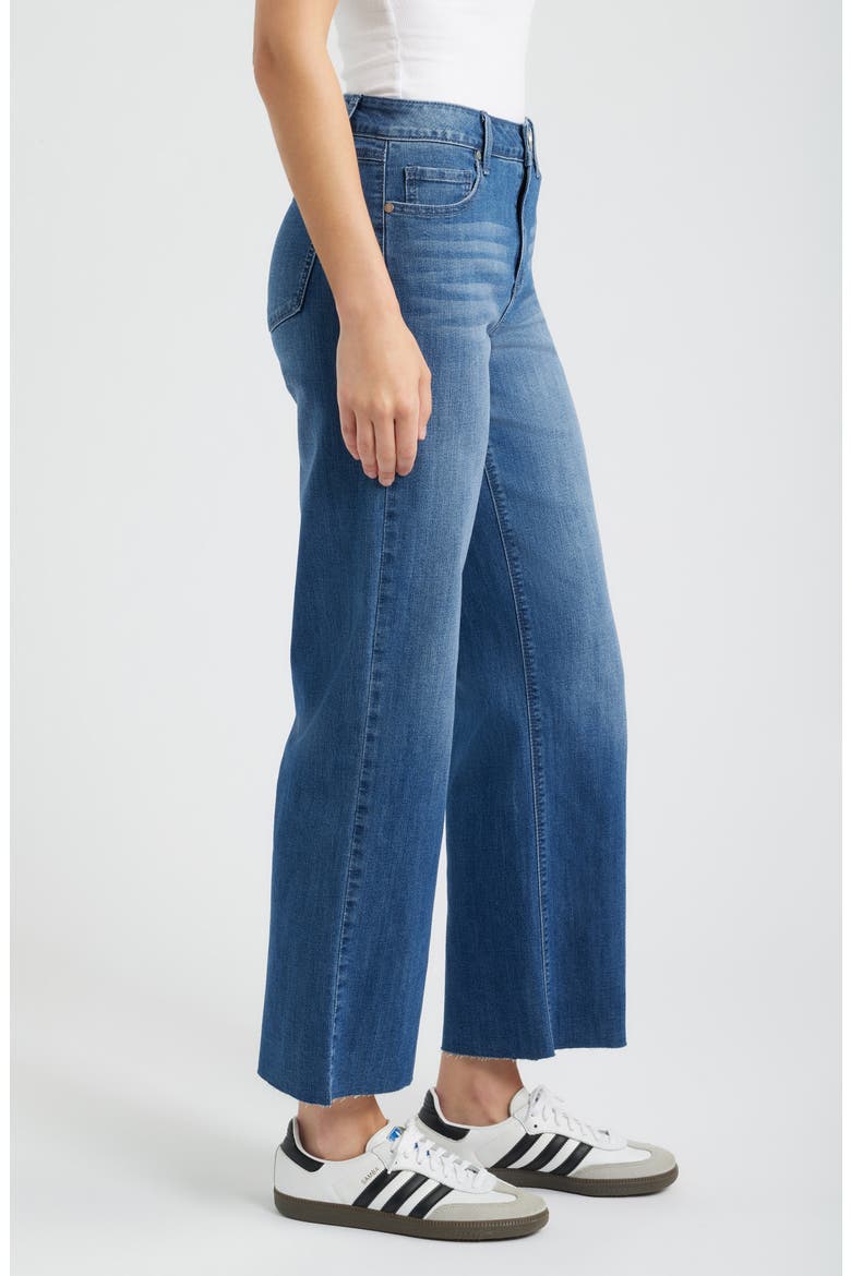 Slim Mid Rise Wide Leg Jeans, Alternate, color, OLIVE