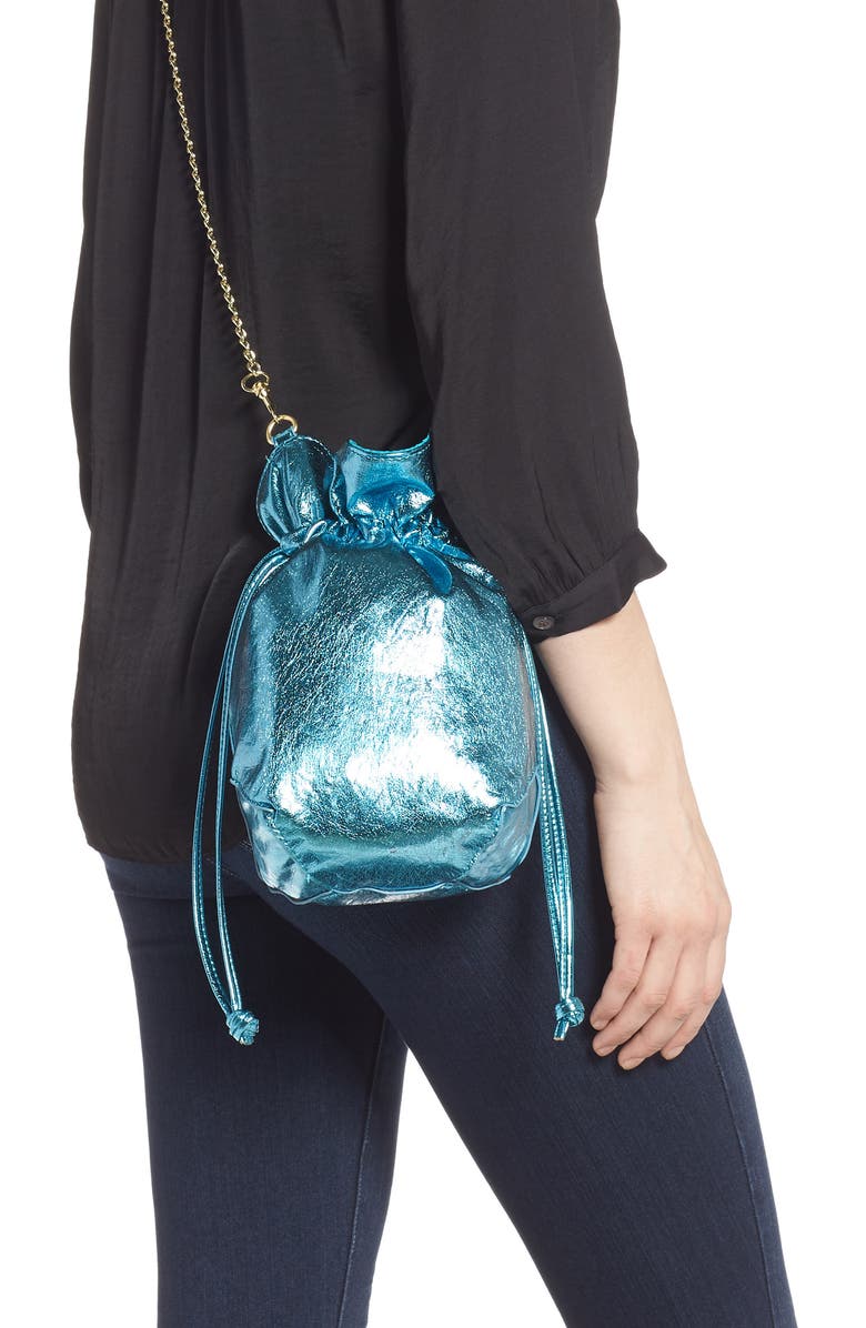 Leith Mini Slouch Drawstring Bag, Alternate, color,