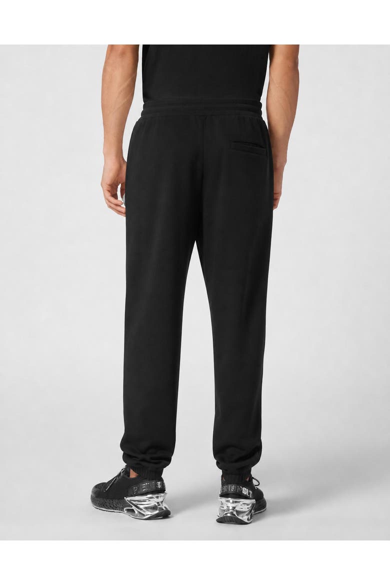 Destroyed Jogging Pants Raw Edge Men, Alternate, color, black