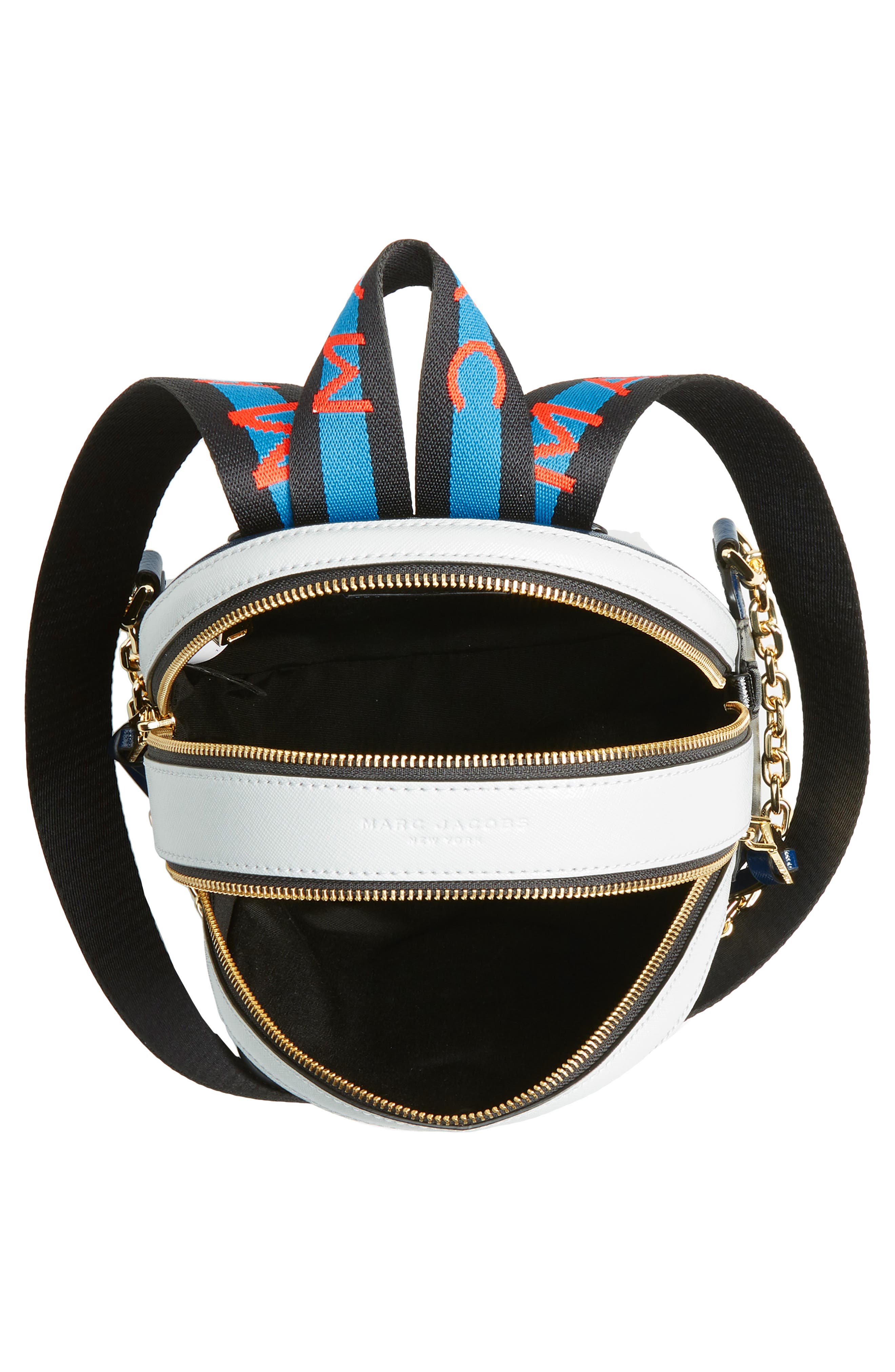 The Marc Jacobs MARC JACOBS Pack Shot Leather Backpack, Alternate, color, 