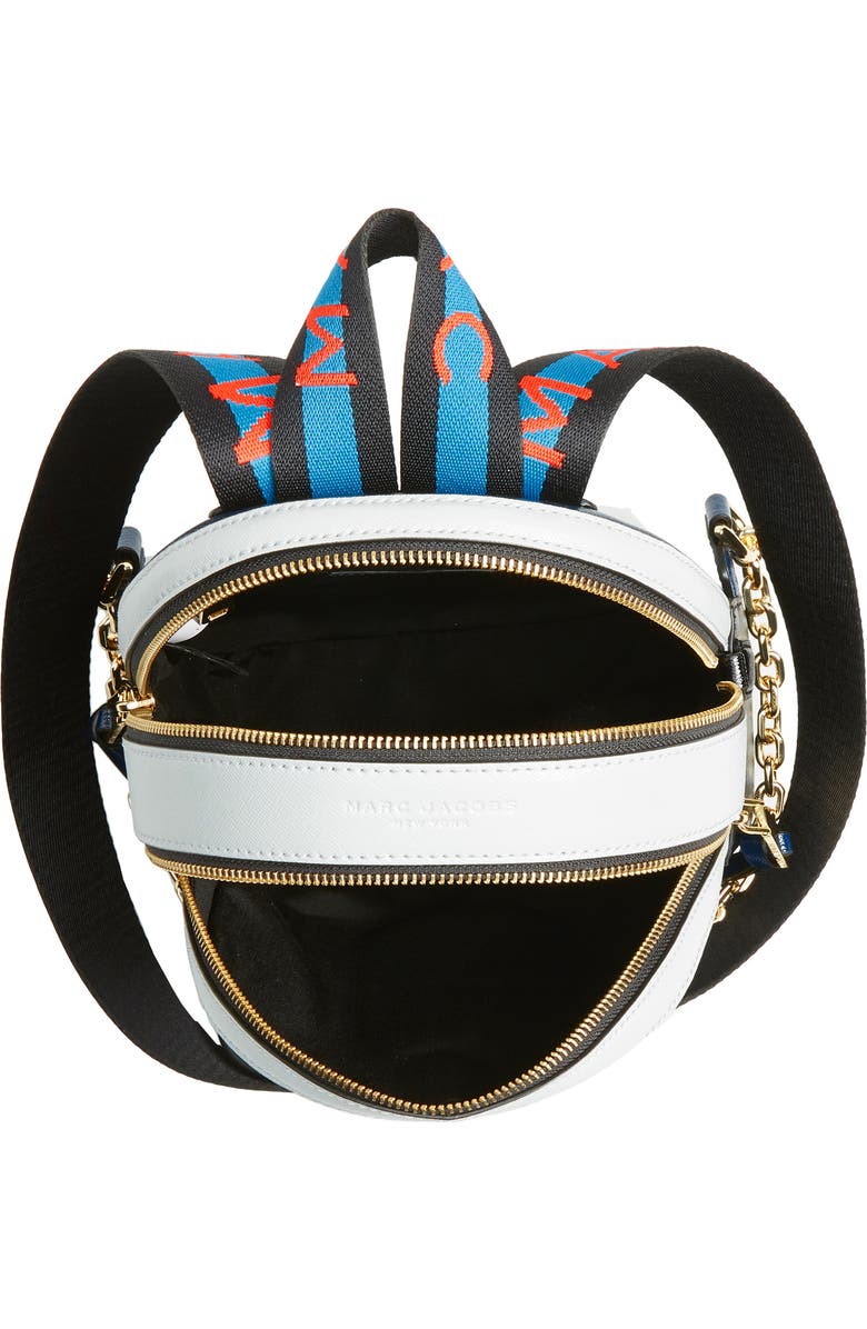 The Marc Jacobs MARC JACOBS Pack Shot Leather Backpack, Alternate, color,